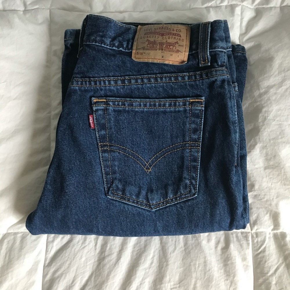 518 M blue Levi Jeans